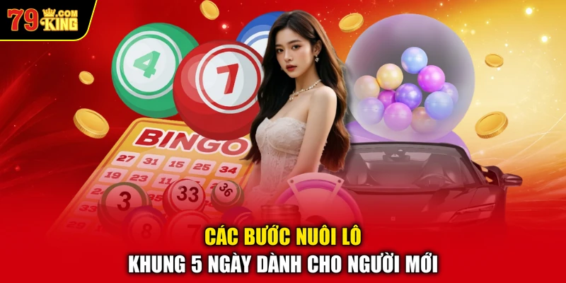 Các bước nuôi lô khung 5 ngày dành cho người mới 